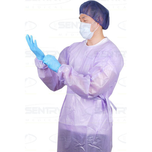 Owear Impervious Oncology Isolation Gown Purple GN0041P - 50 Units