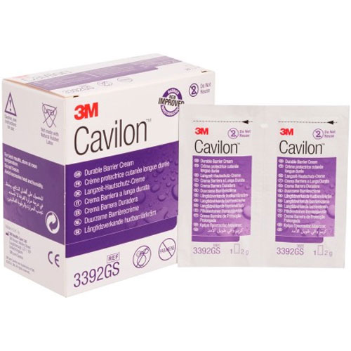 3M Cavilon Durable Barrier Cream 2g Sachet 3392GS