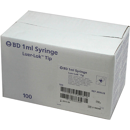distinction I-IV +α BD 3ml Luer Lock Syringe 302113 - Box/100