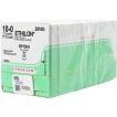 J&J Ethicon Ethilon 10-0 Suture With BV130-5 6.5mm 3/8 Circle Needle 13cm Black 2810G Box/12