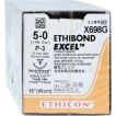 J&J Ethicon Ethibond Excel 5-0 Suture With P-3 13mm 3/8 Circle Needle 45cm Green X698G Box/12