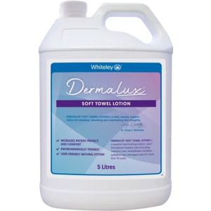 Whiteley Dermalux Soft Towel Lotion 5 Litre 040034A