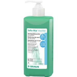 Braun Softa-Man ViscoRub Pump Bottle 1000ml 180162 Box/10