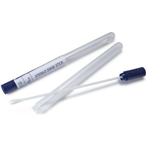 Swab Stick Sterile 15cm Box/100