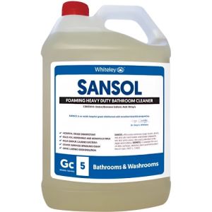 Whiteley Sansol Disinfectant Bathroom Cleaner 5 Litre 190056a