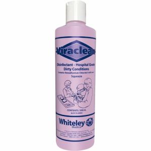 Whiteley Viraclean Hospital Grade Disinfectant Bottle 500ml 210574