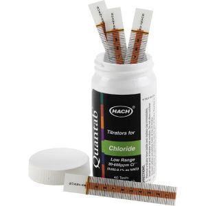 Whiteley HACH Chloride Test Strips 40 Strips Bottle 303022