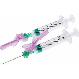 BD Eclipse Needle SmartSlip  21G X 25mm Green 305894 Box/100