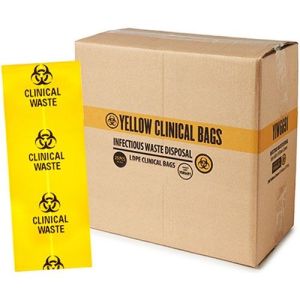 Infectious Waste Bag Yellow Box/200