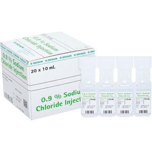 Braun Sodium Chloride Injection 0.9% 10ml 3521340 Box/20