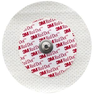 3M Red Dot Soft Cloth Monitoring Electrode 2238 - Box/50