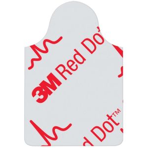3M Red Dot ECG Resting Electrodes 2330 - Box/100