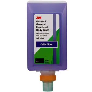 3M Avagard General Hand & Body Wash 1.25 Litre 9230A Box/6