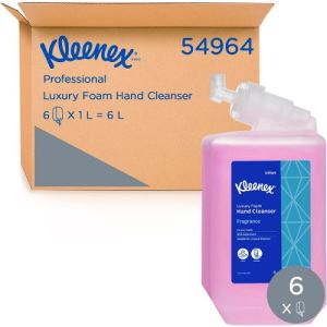 Kimberly-Clark Kleenex Luxury Foam Hand Cleanser 1000ml 54964 Box/6