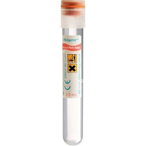 BD PAXgene Blood RNA Tube 2.5ml 16mm x 100mm 762165 - Box/100