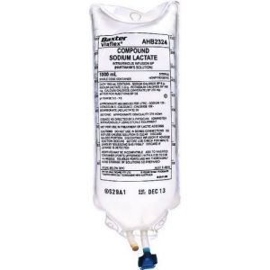 Baxter Hartmanns IV Solution 1000ml Bag AHB2324