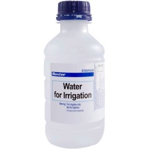Baxter Water For Irrigation 1000ml Bottle AHF7114