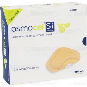 Osmocel Si Silicone Hydroporous Foam 5cm x 5cm AWS050 - Box/10
