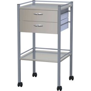 AxisHealth 2 Drawer Nova Trolley AX348