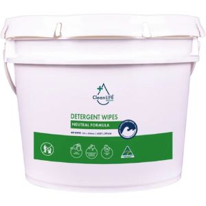CleanLIFE Detergent 400 Wipes Tub CLM00017