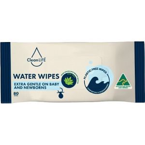 CleanLIFE Water 80 Wipes CLS00066