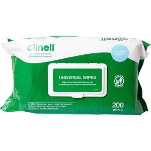 GAMA Clinell 200 Universal Wipes CW200