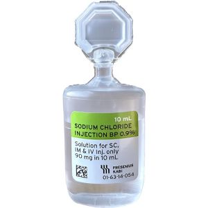 Fresenius Kabi Sodium Chloride Injection 0.9% 10ml Ampoules FAA1901 Box/20