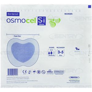 Osmocel Si Silicone Hydroporous Foam 23cm x 23cm AWS151 - Box/5