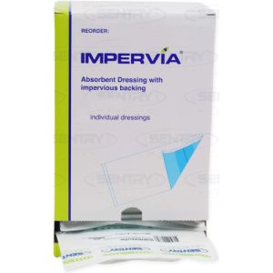 Impervia Absorbent Dressing w Fluid Resistant Barrier 10cm x 20cm NWC010 - Box/25