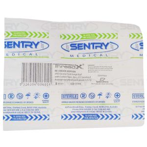 ThreadX XRD Dental Pressure Pack Cotton Tape 2pc Large XDP030 - Box/100