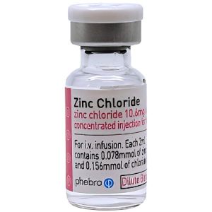 Phebra Zinc Chloride Injection 2ml Vial INJ062 Box/10