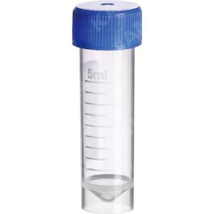 Cryovial Tube 5ml Blue Cap KJ317 - Box/200