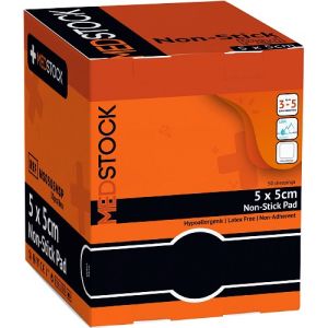 Medstock Non-Stick Pad 5cm X 5cm MS0505NSP Box/50