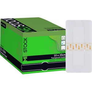 Medstock Transparent Island Dressing 10cm X 20cm MS501020TI Box/50