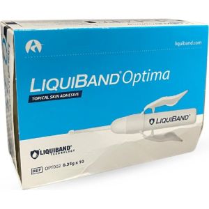 AMS Liquiband Optima Mini Topical Skin Adhesive 0.35g OPT002 Box/10