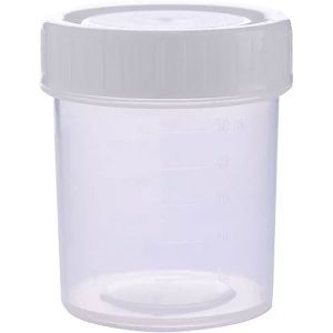 Techno Plas Specimen Container 70ml Unlabelled Natural Cap P5744UU - Box/550