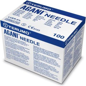 Terumo Agani Hypodermic Needle 21G X 16mm Green AN*2116R1 Box/100