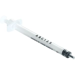 Vernacare Low Dead Space ID 1mm Sterile Syringe Luer Slip 011600 - Box/100