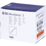 BD Microlance 3 Hypodermic Needle 25G X 16mm Orange 300600 Box/100 