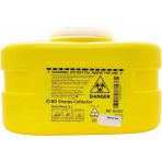 BD Sharps Collector Bin 3.1 Litre Yellow 303207