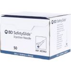 BD SafetyGlide Thin Wall Hypodermic Needle 23G X 25mm 305902 Box/50
