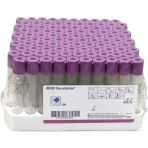 BD Vacutainer Plus K2 EDTA 3ml Tube 13mm x 75mm 367838 - Box/100 