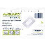 AsGUARD Flex + Non-Woven Island Dressing 8.25cm x 6cm ISD030 - Box/50