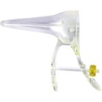 EOS Duckbill Vaginal Speculum Cusco Screw Small Yellow SPEC-S