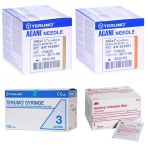 TRT Pack Swab - 25G x 25mm - 3ml Syringe + Drawing Needle