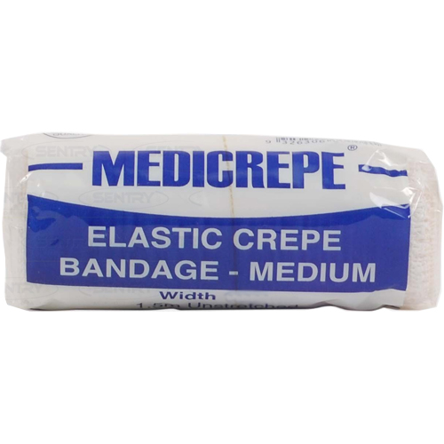 Medicrepe Cotton Crepe Bandage Medium 2.5cm x 1.6m ACC001 - Box/12