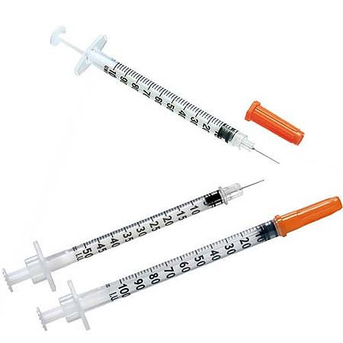 Terumo™ Seringue à insuline Volume :1 ml Seringues à insuline